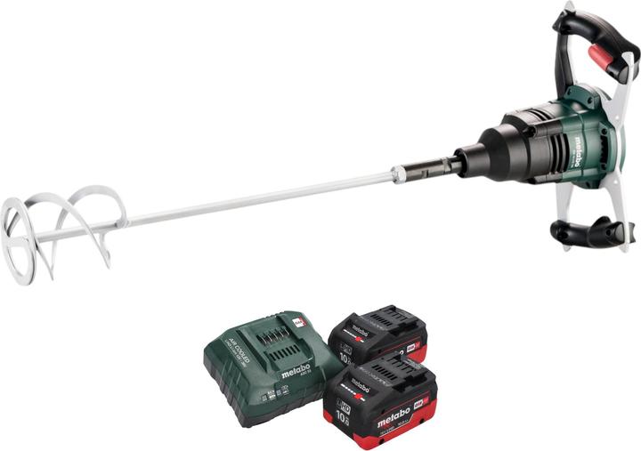 Metabo RW 18 LTX 120 Battery-powered agitator 18 V 40 l mixing capacity 2x LiHD battery 10.0 Ah + charger