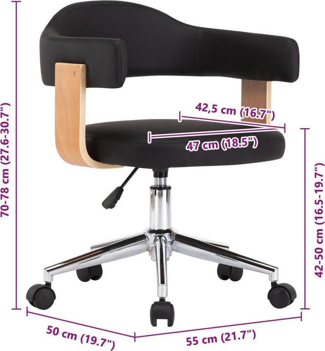 Actual product image vidaXL Esszimmerstuhl