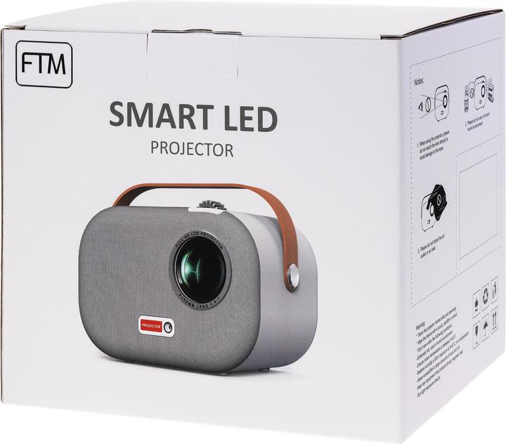 Image du produit FTM Projektor Mini, ANSI-Lumen: 200 lm, Auflösung: 1920 x (Full HD, 200 lm)