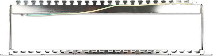 Actual product image Intellinet 24-port patch panel, shielded and unequipped, 0.5 U