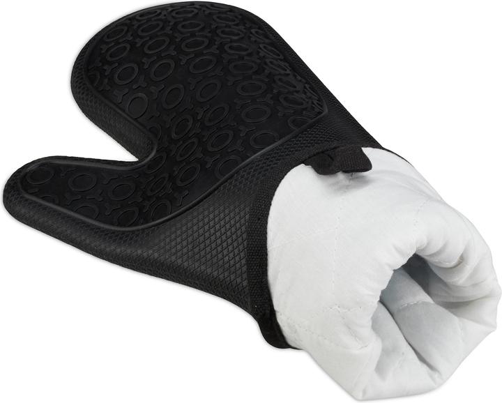 Immagine prodotto Relaxdays Guanti da forno antiscivolo (Silicone, Cotone)