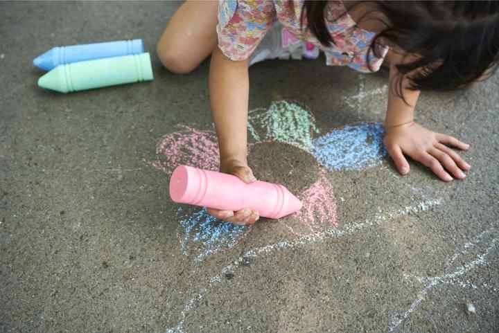 Actual product image Simba 3 street colouring crayons Jumbo (3x)