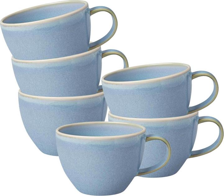 Produktbild Villeroy & Boch Multipack Crafted Blueberry Kaffeeobertasse - 6 Stück (247 ml, 6x)