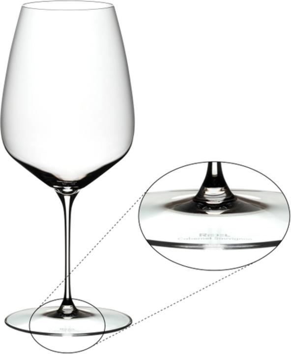 Produktbild Riedel Veloce Cabernet / Merlot Weingläser (83 cl, 6 Gläser, Rotweingläser)