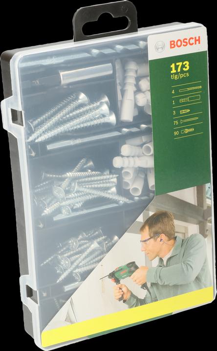 Image du produit Bosch Zubehör Kit de réparation de 173 pièces (173 Vis par pièce)