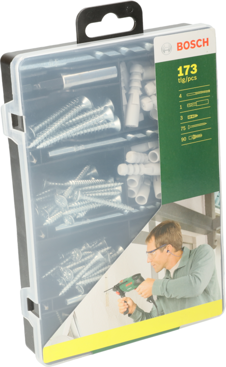 Immagine prodotto Bosch Zubehör Kit di riparazione da 173 pezzi (173 Viti per pezzo)