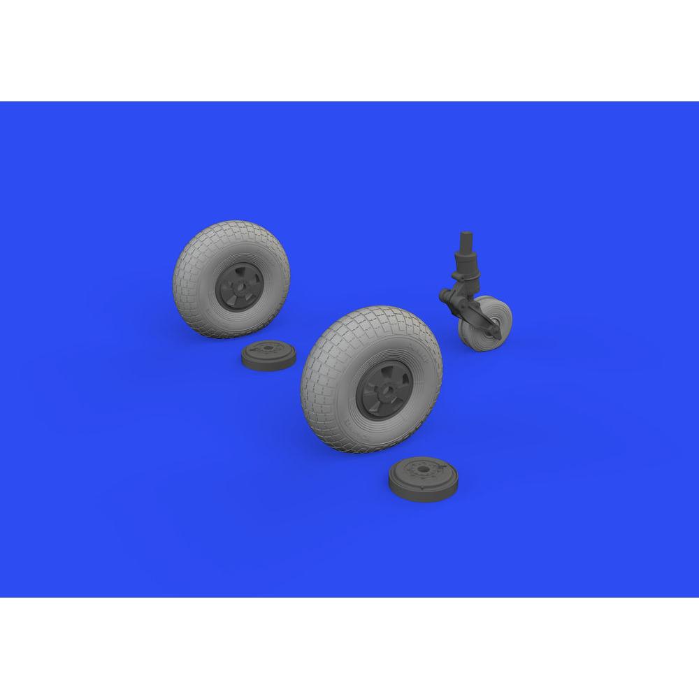 Eduard Mosquito wheels 1/48