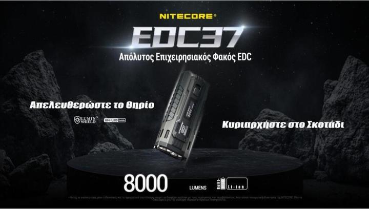 Actual product image Nitecore EDC37 (10.80 cm, 8000 lm)