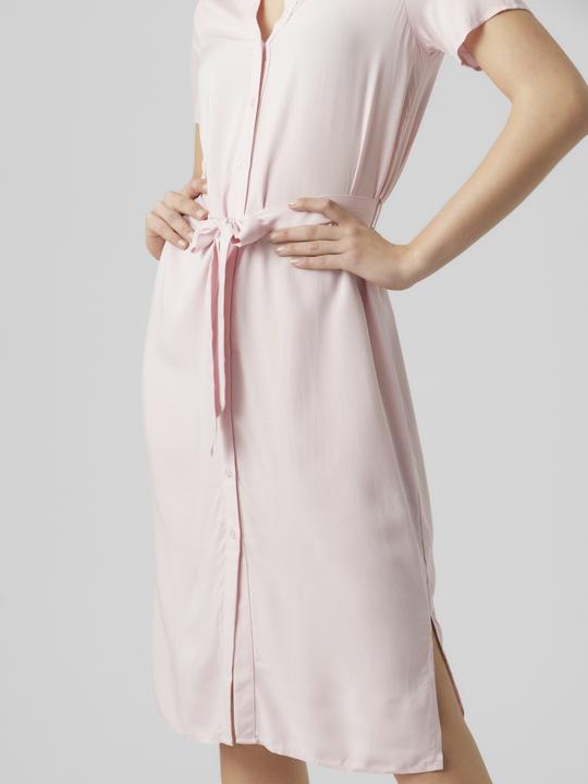 Image du produit Vero Moda Robe-chemisier midi à manches courtes (L)