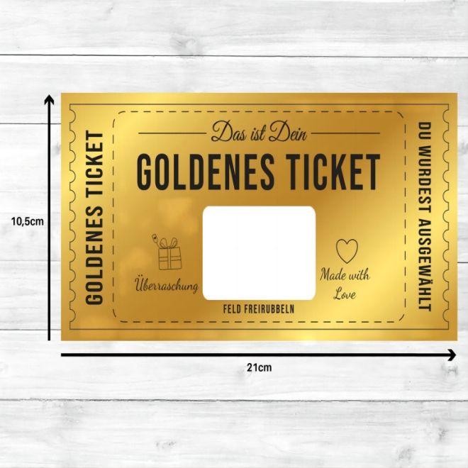 Actual product image MU Classic Golden scratchcard ticket (1 pcs.)