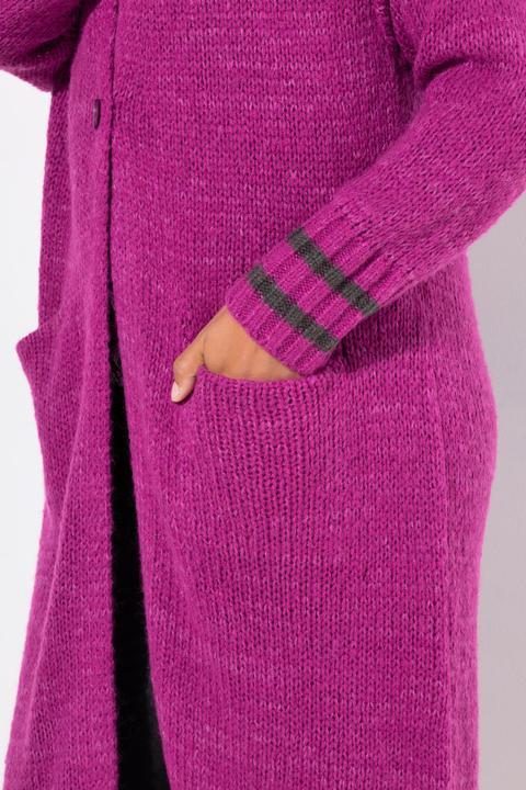 Image du produit Laurasøn Cardigan long à manches longue, poches (M)