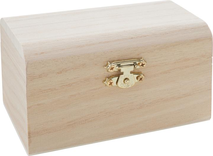 Produktbild VBS Holztruhe, Rohholz, 12x8x6,5cm