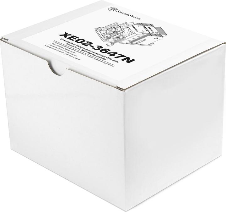 Produktbild Silverstone SST-XE02-3647N Xeon-CPU-Kühler für 2U Server - Intel LGA 3647 (78 mm)