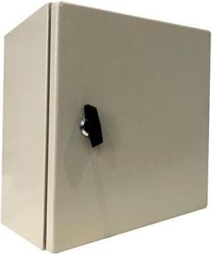 RS PRO Stahl Wandgehäuse Grau IP66, HxBxT 300 mm x 200 mm x 150mm
