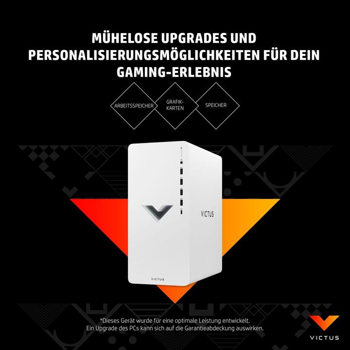 Image du produit HP Victus 15L Gaming R7-5700G 16GB 1TB SSD RTX 4060 Win11 TG02-0033ng (1000 Go, 16 Go, AMD Ryzen 7 5700G, GeForce RTX 3060)