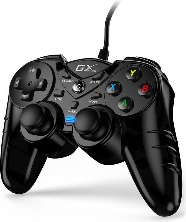 Produktbild Genius Gx-17uv USB Gamepad schwarz (PC, PS3)