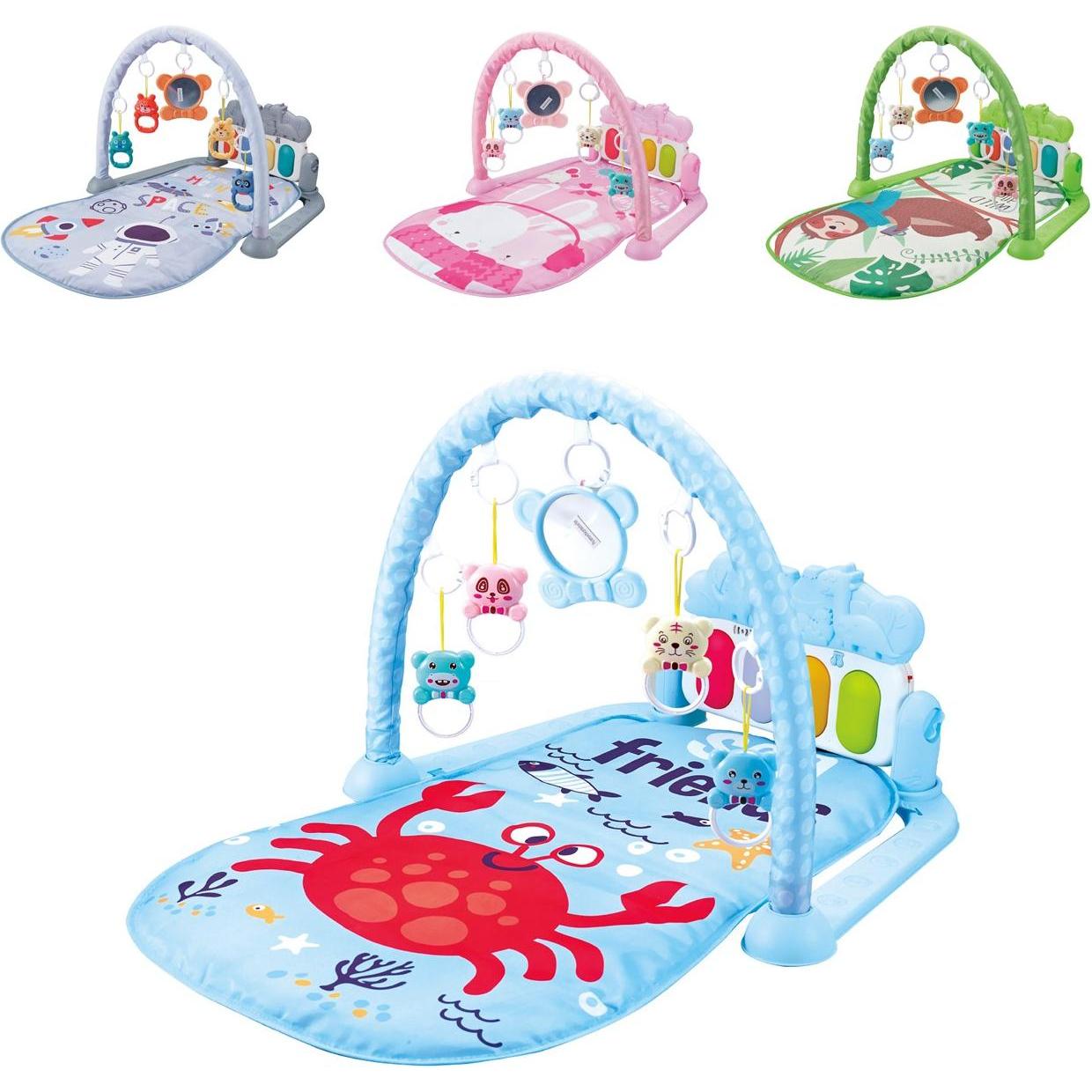 Chipolino, Krabbeldecke + Spielbogen, Spielbogen, bunte Krabbeldecke