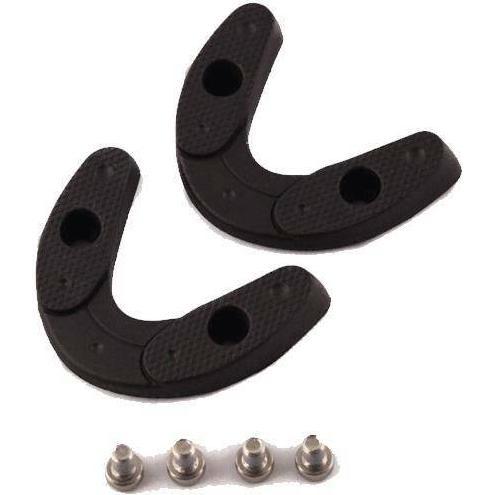 Giro, Veloschuhe Zubehör, Road Heel Pad Set 36-38.5, Schwarz