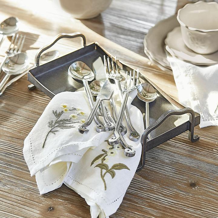 Produktbild Loberon Tablett Yixeno antikbraun