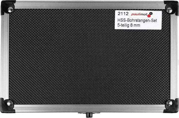 Immagine prodotto Paulimot Set di barre di alesaggio HSS 5 pezzi 8 mm