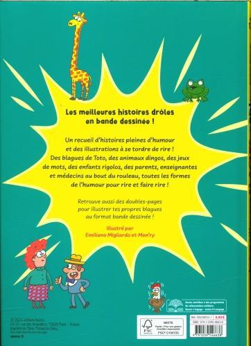 Immagine prodotto Auzou France Les meilleures blagues en BD! (Francese, Migliardo Emiliano, Mon'ry, 2024)