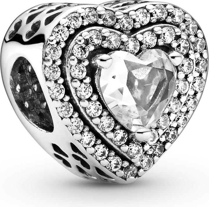 Produktbild Pandora Funkelnde nivellierte Herzen Charms/Beads (Sterling Silber 925)