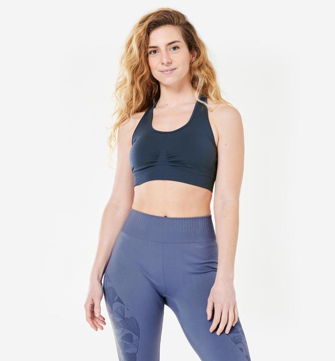 Actual product image Kimjaly Dynamic yoga bustier - dark blue (XL)