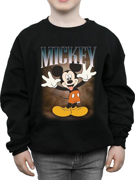 Produktbild Disney Mickey Mouse Tongue Montage Sweatshirt Jungen (128)