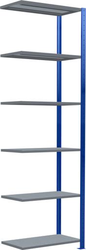 Produktbild Schulte Lagertechnik Stecksystem Anbauregal MULTIplus250 mit Kreuzstrebe