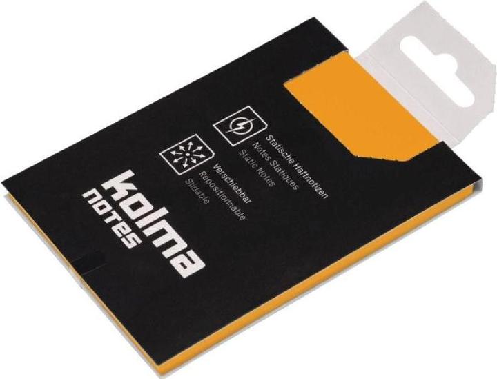 Actual product image Kolma Sticky notes Notes A7 static cling orange (105 x 74 mm)