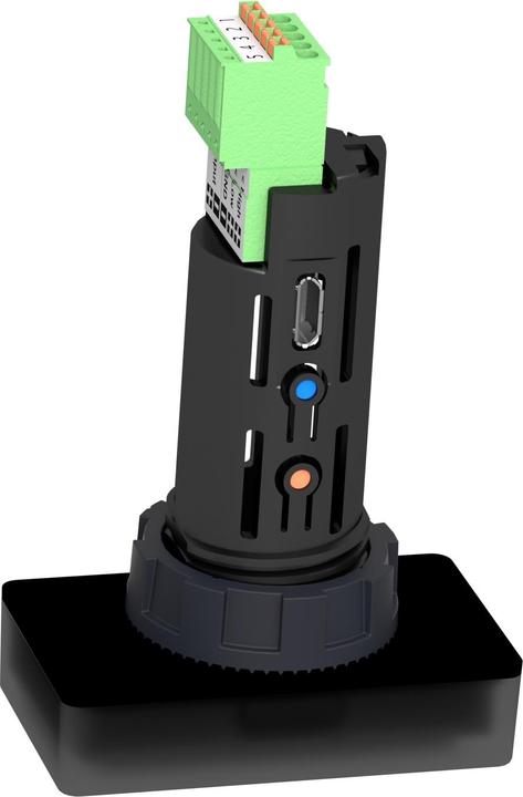 Actual product image Schneider Electric XBH1AA0G4 Plastic 22.5mm green Segment display