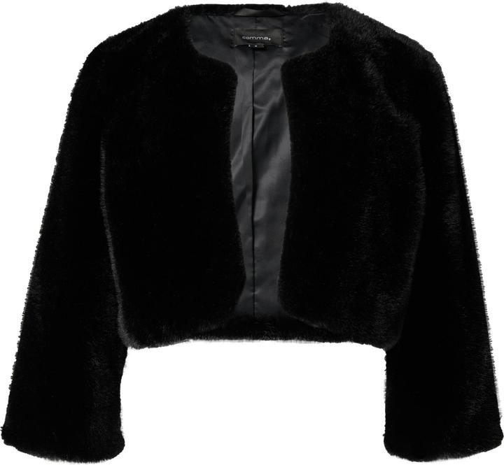 Actual product image Comma Outdoor-Jacke Bolero aus weichem Kunstfell (M)