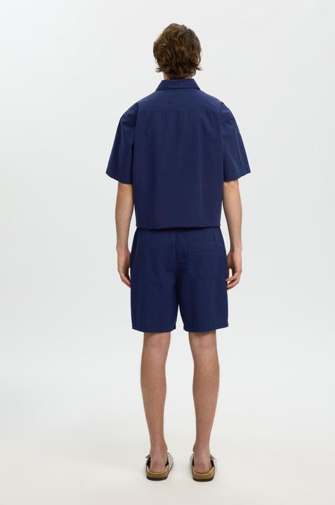 Image du produit Selected Regular Fit Seersucker Shorts (M)