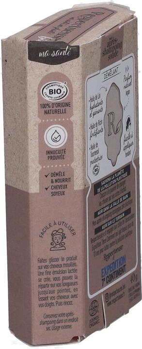 Actual product image Respectueuse Respectful Solid Detangling Conditioner 40g
