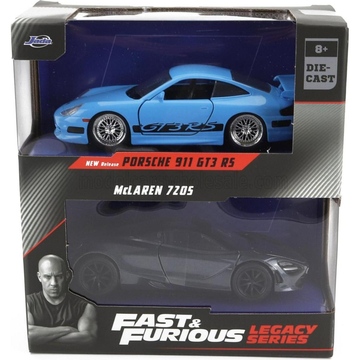 Thumbnail - Jada Fast & Furious Twin Pack 1:32 Wave 1/2