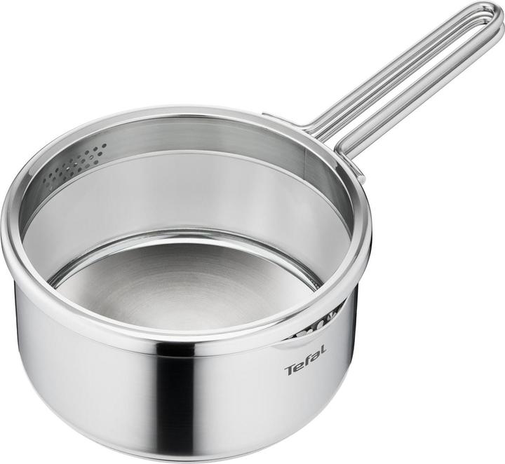 Produktbild Tefal Nordica Stielkasserolle 16 cm (16 cm, Kochtopf, Edelstahl)
