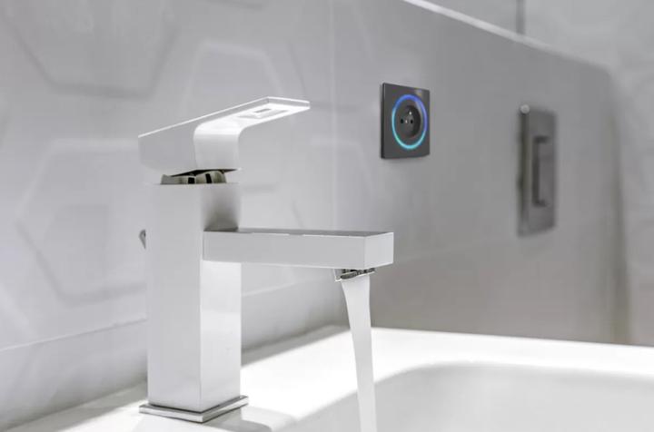 Produktbild Fibaro teckdose Walli Outlet Type E mit Repeaterfunktion zur Steuerung elektrischer Gerte schwarz