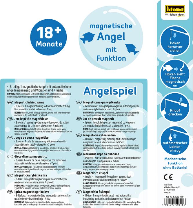 Produktbild Idena Angelset magnetisch 8teilig
