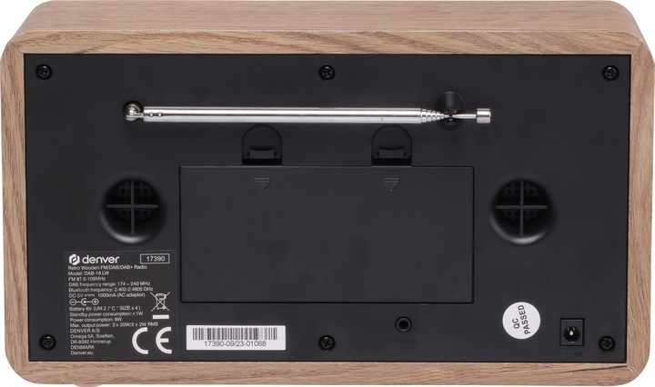Immagine prodotto Denver DAB-18LW (FM, DAB, Bluetooth)