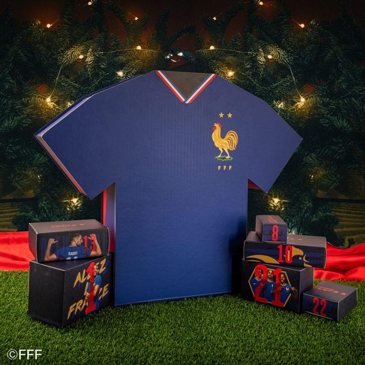 Produktbild Cinereplicas Französische Fussballföderation Adventskalender Deluxe 2025