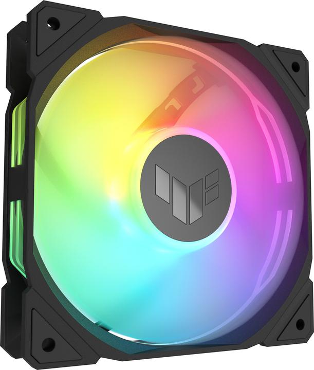 Image du produit ASUS Ventilateur TUF GAMING TR120 FAN ARGB REV BLK (120 mm, 1x)