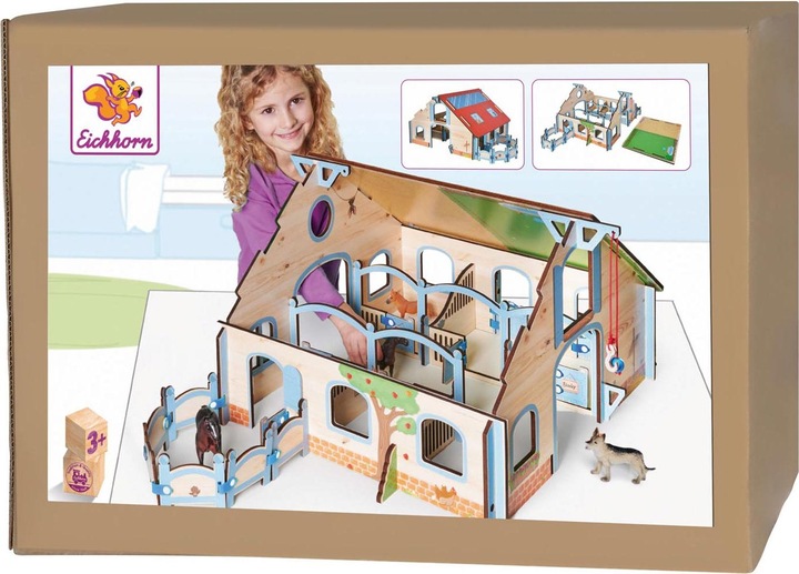 Actual product image Eichhorn EH Horse stable 30 pcs.