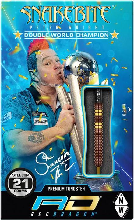 Actual product image Red Dragon Stone dart Peter Wright Cooper Fusion 21g (21 g)