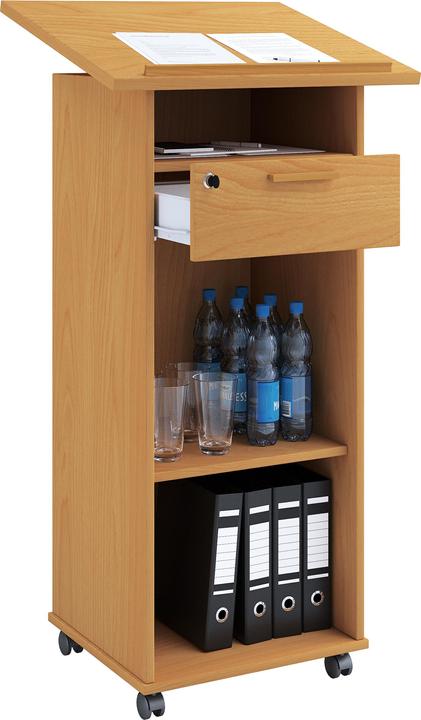 Immagine prodotto VCM Leggio Meeta con rotelle (60 x 50 x 120 cm)