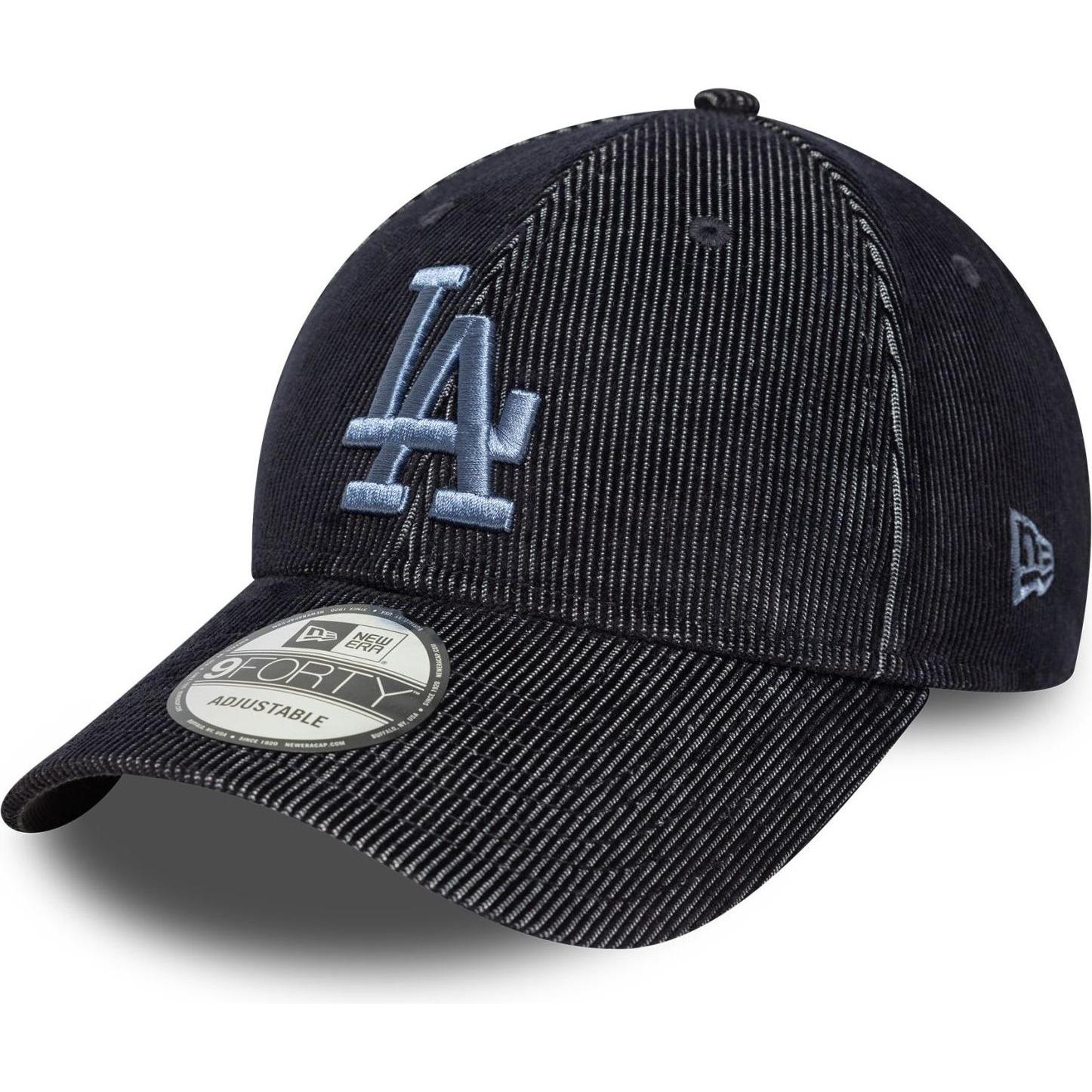 New Era, Herren, Cap, 9Forty Strap Cap - TWO CORD Los Angeles Dodgers, Blau