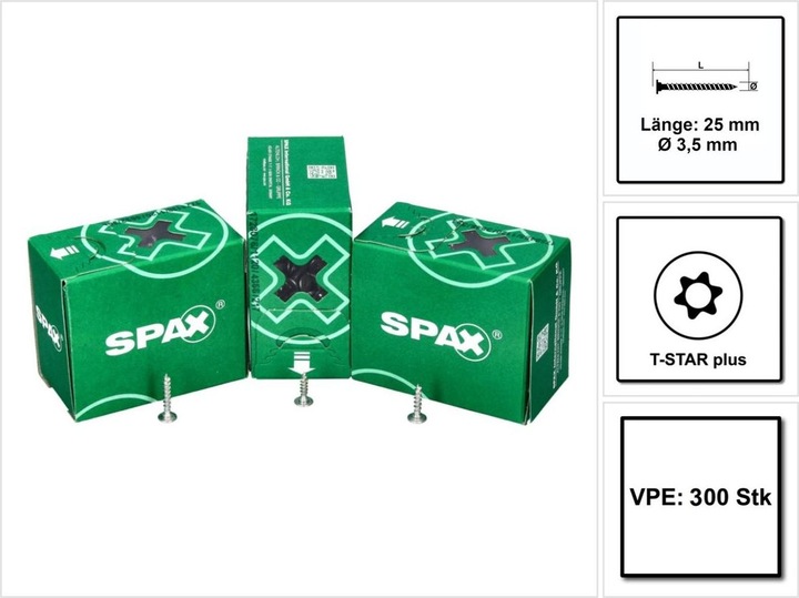Immagine prodotto Spax Viti per schienali (300 Viti per pezzo)