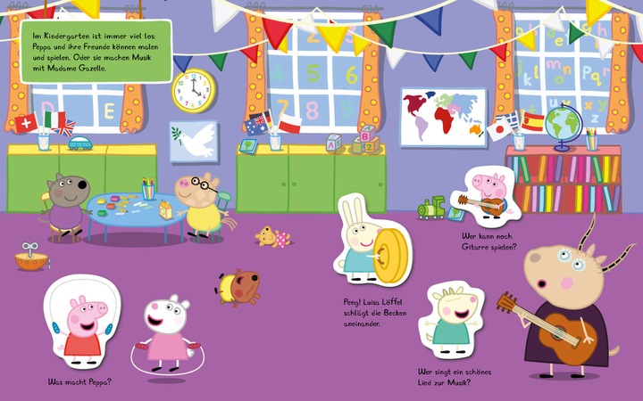 Immagine prodotto Peppa Pig Magnet-Spiel-Buch (Tedesco, 2022)