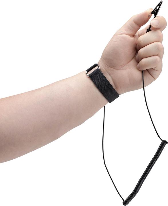Actual product image StarTech .com ESD-WRIST-STRAP, 150 cm, Schwarz