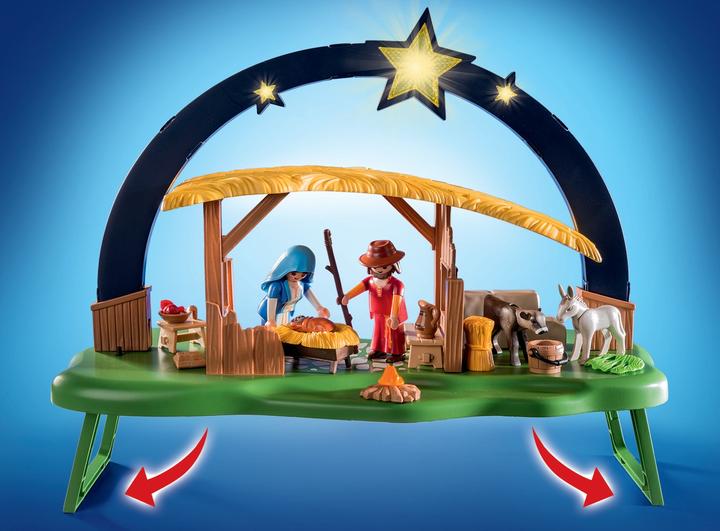 Image du produit Playmobil Crèche de Noël en arche légère (9494)