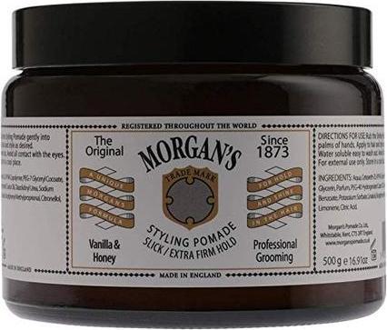 Produktbild Morgans Pomade Morgan's Pomade Vanille & Honig Extra Fester Halt 500g (Haarwachs)